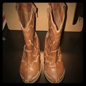 Paris Blue Kids Cowboy boots